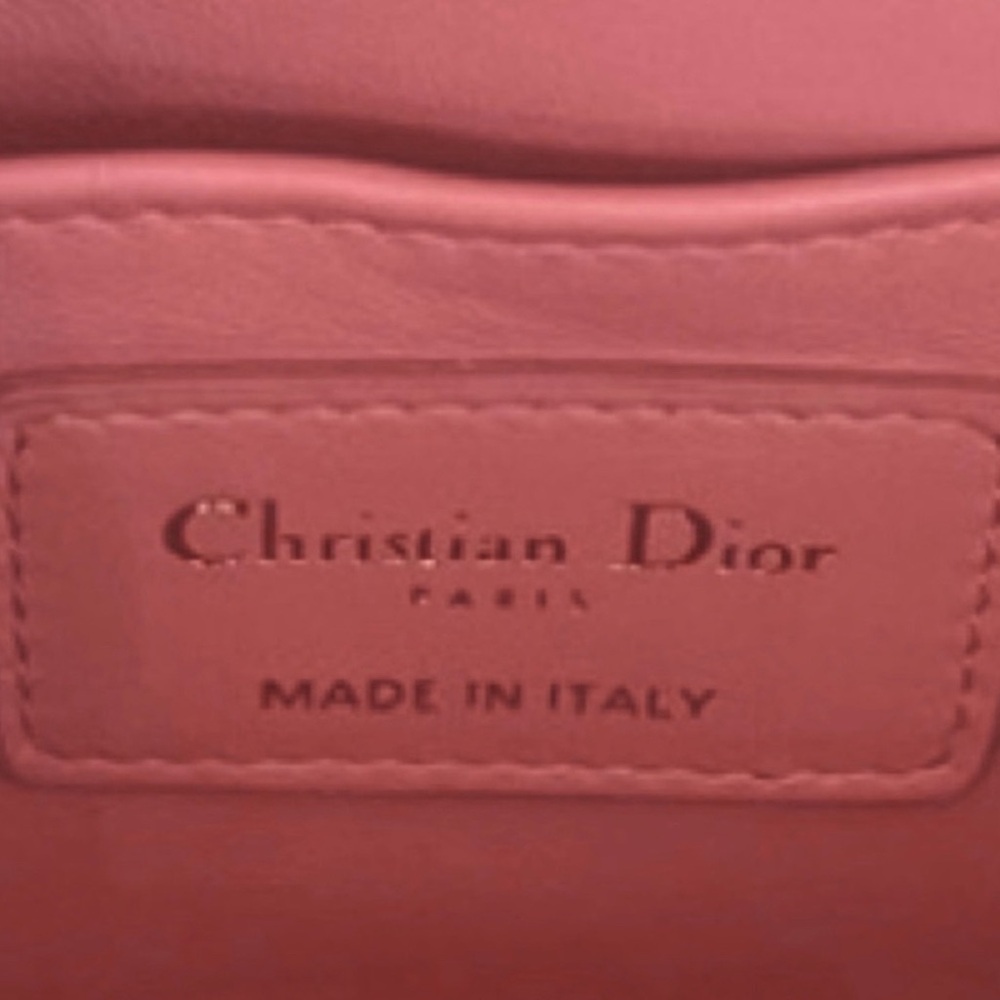 Christian Dior Dioramour Cannage Quilt Lambskin Mini Backpack - Picture 16 of 16